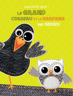 Le grand Corbeau et le Harfang des neiges